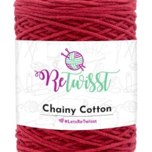 Retwisst Chainy Cotton 2mm - Piros